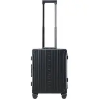 Aleon Traveler Domestic 4-pyöräinen käsimatkatavara, alumiini, 55 cm Harmaa