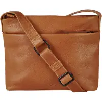 VOi Texas Crossbody-laukku Nahka 24 cm Ruskea