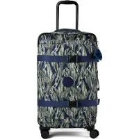 Kipling Basic Prt Spontaneous 4-pyöräinen vetolaukku M 66 cm Harmaa