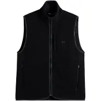 J.Lindeberg Duncan Wool Fleece Vest - Black - XL