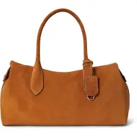 Ralph Lauren Bellport Käsilaukku M Nahka 35.5 cm Ruskea