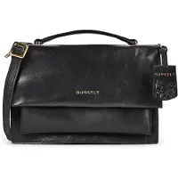 Burkely Fine Florence Käsilaukku Nahka 37 cm Musta