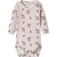 Lil´ Atelier Nbfgayo Sig Ls Slim Body Lil - Pink - 74