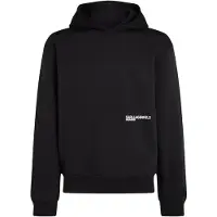 Karl lagerfeld JEANS Collegepaita musta / valkoinen