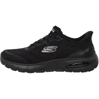 SKECHERS Matalavartiset tennarit 'SKECH-AIR SUMMITS' musta / valkoinen