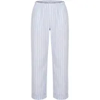Hunkemoller Pyjamahousut vaaleansininen / valkoinen