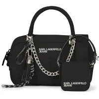 Karl lagerfeld JEANS Käsilaukku kulta / musta