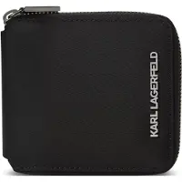 Karl Lagerfeld Kukkaro 'K/NYLON' musta / hopea