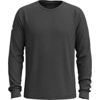 Smartwool Men's Merino Sport Ultralite Long Sleeve Charcoal Heather Pitkähihaiset urheilupaidat S