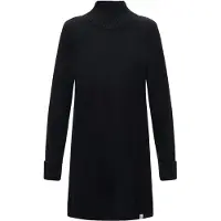 Calvin Klein Jeans Cotton Rib Dress - Black - M