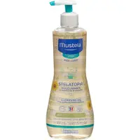 Mustela Bébé Stelatopia lasten kylpy- ja vartaloöljy atooppiseen ihoon 500 ml