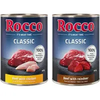 Rocco Classic naudanliha ja kana, naudanliha ja poro koiranruoka