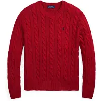 Ralph Lauren Neulepaita 'DRIVER' kirsikanpunainen