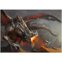 Kärkkäinen Artgeist Dragon Fire itseliimautuva fototapetti
