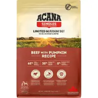 Acana - Viljaton kuivaruoka Singles Beef with Pumpkin 11,4 kg - Koirat - Koiranruoka - Kuivaruoka