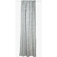 Noble House Curtain Saga Ln Flower - Grey - 130X240