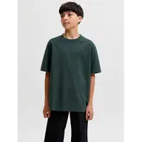 JACK&JONES JUNIOR Junior Paita 'JJEBARRON' tummanvihreä