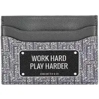 John Hatter & Co Work Hard Play Harder Lompakko