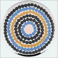 Marimekko Siirtolapuutarha Plate 20Cm - Multi/patterned - 20