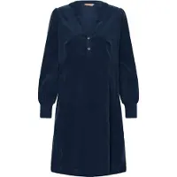 Culture Cuula Rhaena Ls Dress - Navy - M