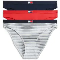 Tommy Hilfiger Underwear Alushousut 'Heritage' laivastonsininen / vaaleansininen / kirkaanpunainen / valkoinen