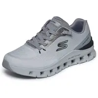 SKECHERS Urheilukengät 'Glide-Step Pro-Waverra' harmaa / tummanharmaa / musta