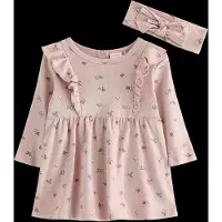 Lindex Set With Dress And Headband - Pink - 62