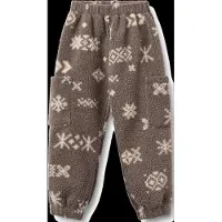 Wheat Fleece Pants Suun - Brown - 104
