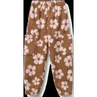 Wheat Fleece Pants Suun - Brown - 140