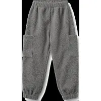 Wheat Fleece Pants Suun - Grey - 110