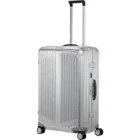 Samsonite Lite-Box Alu Boss Edition 4-pyöräinen vetolaukku 76 cm Hopeanvärinen