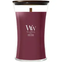 Woodwick Phantom Cherry tuoksukynttilä sisältää puusydämen 609.5 g