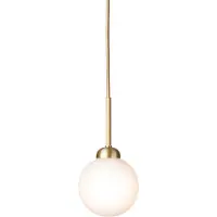 Nuura Design-riippuvalaisin Apiales, himmennettävä, Messinki/kulta, Olohuone/ruokailutila, Lasi, Design
