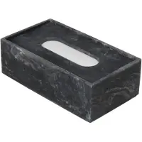 Ferm Living Mist Tissue Box - Charcoal