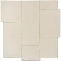 Ferm Living Offset päiväpeitto 264 x 272 cm Off white