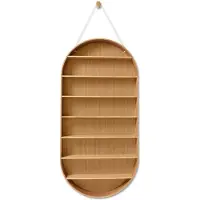 Ferm Living Oval Dorm hylly Oiled oak