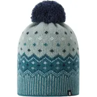Reima Pohjoinen Beanie Dark Teal Dark Teal 52/54 cm Sininen 52/54 cm Pojat, Tytöt