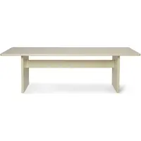 Ferm Living Rink Ruokapöytä 240x90 cm - Eggshell