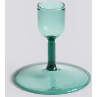 HAY Tiny Candleholder Straight - Kynttilänjalat Boorilasi Aqua - AE357-D438-AF97