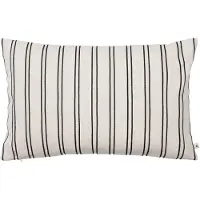 Ferm Living Twill-tyynynpäällinen 40x60 cm Off-white-black