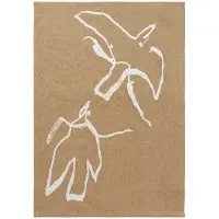 Ferm Living Vuelo Tea Towel - Sugar Kelp/Off-white