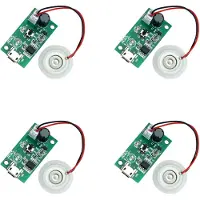 MaxPower 4 kpl 20MM Ultraäänisumunvalmistussumutin Muunnin Sumuttimen kalvolevyn tarvikkeet Kostuttimen kumitiiviste