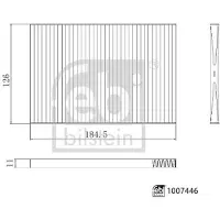 FEBI BILSTEIN Suodatin, sisäilma 1007446