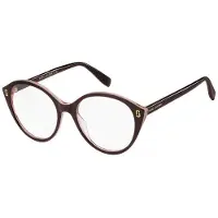 Marc Jacobs MJ 1123 53/18/140 Burgundin väriset silmälasit 2 asetaattikehykset NAISILLE MJ 1123