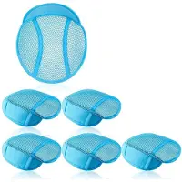 Jojomino 6-Pack Hard Hat Liner Sweatband, Cooling Mesh Inserts for Safety Helmets, Washable and Reusable Helmet Padding