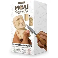 Mikamax Moai Wood Carving Kit
