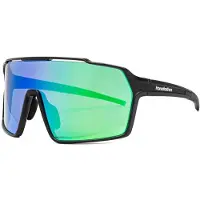 Horsefeathers Neutron Matt Black Bike Aurinkolasit mirror green Koko Uni