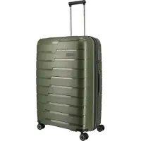 Travelite Air Base 4-pyöräinen vetolaukku 77 cm Oliivinvihreä