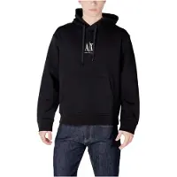 Armani Exchange for man. XM000369AF10818UC001 Ax black sweatshirt (XS), Casual, Sport, Cotton, Multisport