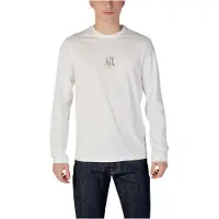Armani Exchange for man. XM000364AF12308U0009 White long sleeve t-shirt (XS), Casual, Cotton